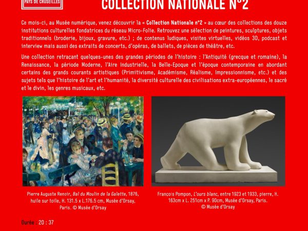 Micro Folie Nouvelle Collection du mois avril 2023