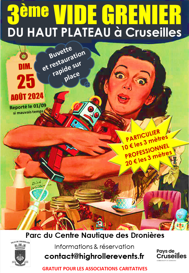 3ème vide grenier du haut plateau